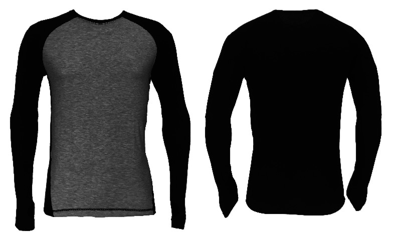 MENS MERINO BASELAYER LS